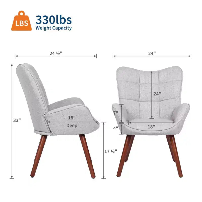 Sedia da pranzo imbottita Mid-Century | Nero / Grigio scuro / Grigio / Bianco | Similpelle | Gambe in metallo | Singola