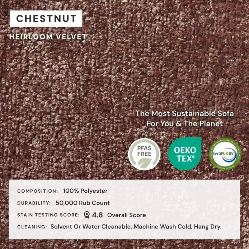 Poltrona modulare sezione sinistra – Caviar / Chestnut / Coco / Eggshell / Mist / Willow | Modulare | 1 Posto