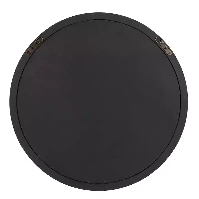 Specchio da parete rotondo marrone / grigio / bianco – Singolo