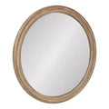 28 Mansell Round Wall Mirror - Kate & Laurel All Things Decor