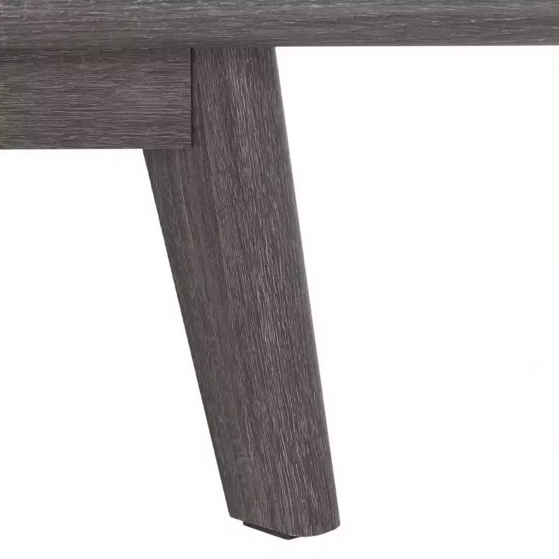 Tavolino contenitore a 2 ante – Nero / Bianco sbiancato / Nero invecchiato / Rovere / Noce – Posti a sedere 1