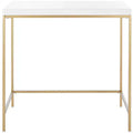 Cass Desk - DSK5015 - White/Gold - Safavieh